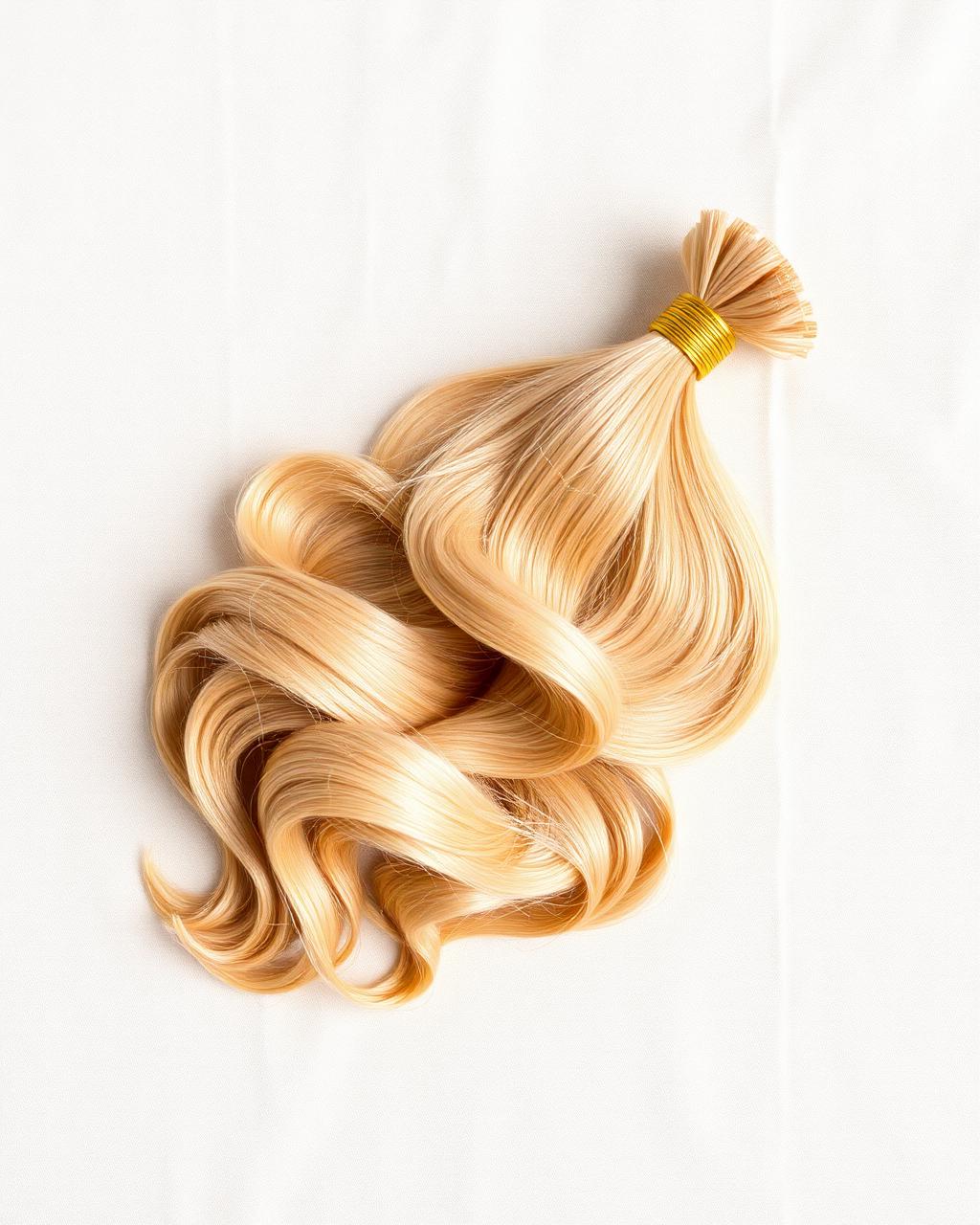 Mèches RAW, Wavy Blond miel